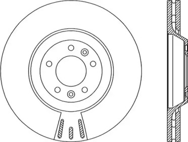 Тормозной диск (OPEN PARTS: BDR2159.20)