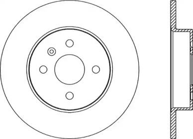 Тормозной диск (OPEN PARTS: BDR2175.10)