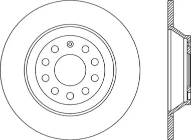 Тормозной диск (OPEN PARTS: BDR2178.10)