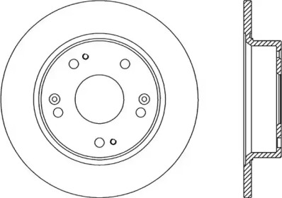 Тормозной диск (OPEN PARTS: BDR2185.10)