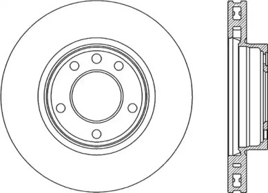 Тормозной диск (OPEN PARTS: BDR2193.20)