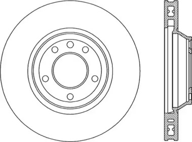 Тормозной диск (OPEN PARTS: BDR2194.20)