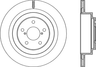 Тормозной диск (OPEN PARTS: BDR2219.20)