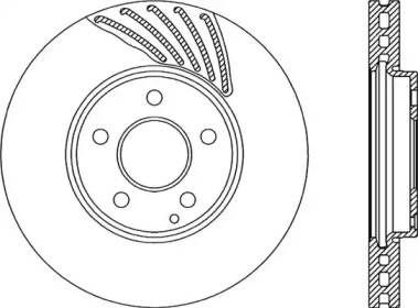 Тормозной диск (OPEN PARTS: BDR2267.20)