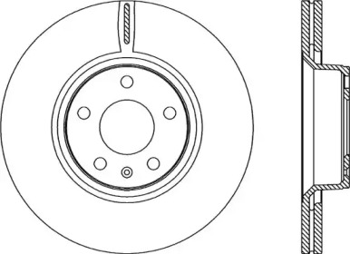 Тормозной диск (OPEN PARTS: BDR2268.20)