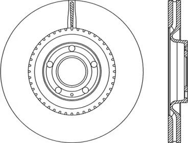 Тормозной диск (OPEN PARTS: BDR2270.20)