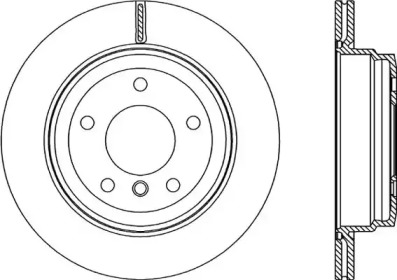 Тормозной диск (OPEN PARTS: BDR2278.20)