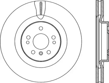 Тормозной диск (OPEN PARTS: BDR2294.20)