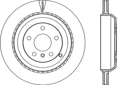 Тормозной диск (OPEN PARTS: BDR2297.20)