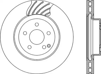 Тормозной диск (OPEN PARTS: BDR2298.20)