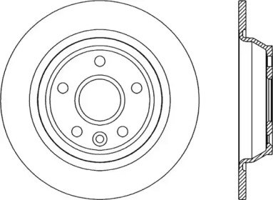 Тормозной диск (OPEN PARTS: BDR2303.10)