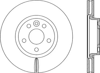 Тормозной диск (OPEN PARTS: BDR2304.20)