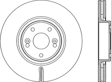 Тормозной диск (OPEN PARTS: BDR2323.20)