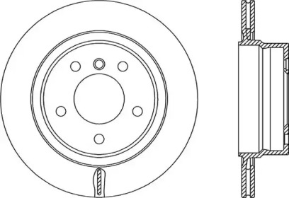 Тормозной диск (OPEN PARTS: BDR2331.20)