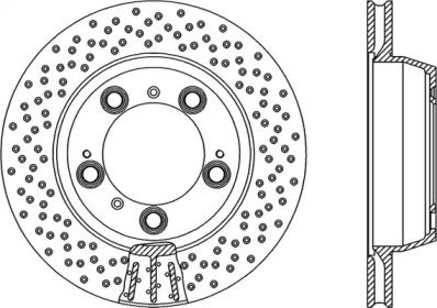 Тормозной диск (OPEN PARTS: BDR2336.25)