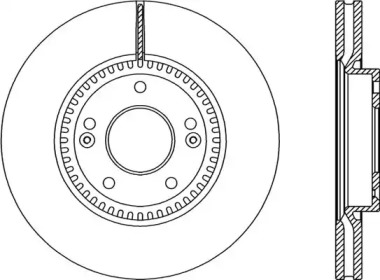 Тормозной диск (OPEN PARTS: BDR2351.20)