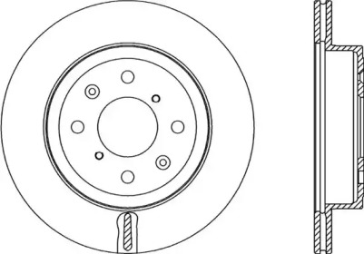 Тормозной диск (OPEN PARTS: BDR2353.20)