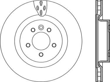 Тормозной диск (OPEN PARTS: BDR2362.20)