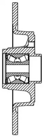 Тормозной диск (OPEN PARTS: BDR2363.10)