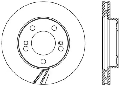 Тормозной диск (OPEN PARTS: BDR2376.20)