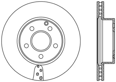 Тормозной диск (OPEN PARTS: BDR2391.20)