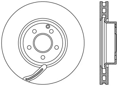 Тормозной диск (OPEN PARTS: BDR2392.20)