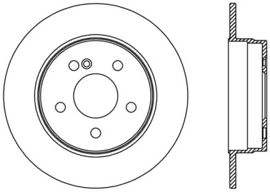 Тормозной диск (OPEN PARTS: BDR2394.10)