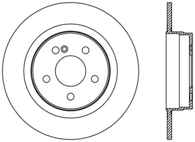 Тормозной диск (OPEN PARTS: BDR2395.10)