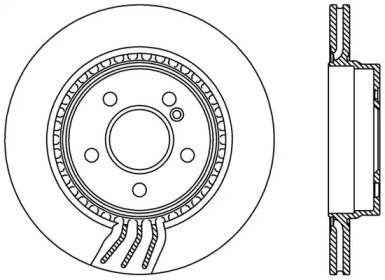 Тормозной диск (OPEN PARTS: BDR2396.20)