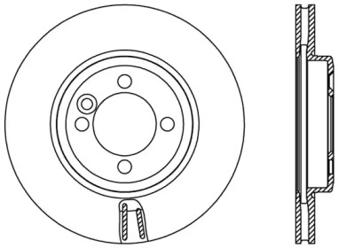 Тормозной диск (OPEN PARTS: BDR2399.20)