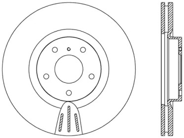 Тормозной диск (OPEN PARTS: BDR2400.20)