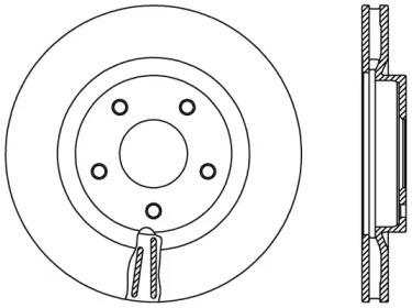 Тормозной диск (OPEN PARTS: BDR2401.20)