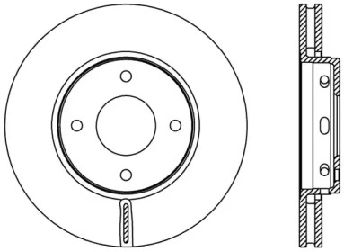 Тормозной диск (OPEN PARTS: BDR2403.20)