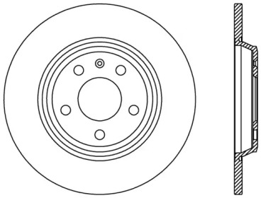 Тормозной диск (OPEN PARTS: BDR2413.10)