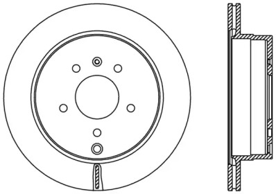 Тормозной диск (OPEN PARTS: BDR2416.20)