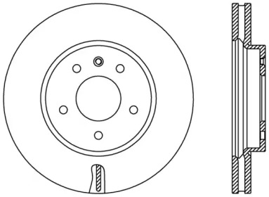 Тормозной диск (OPEN PARTS: BDR2417.20)