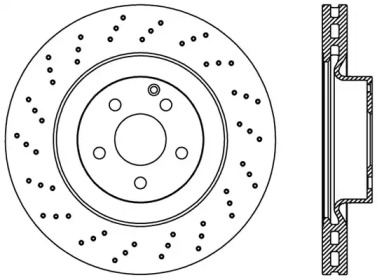 Тормозной диск (OPEN PARTS: BDR2420.25)