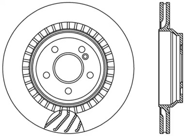 Тормозной диск (OPEN PARTS: BDR2421.20)