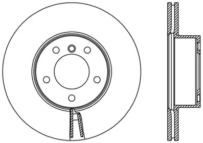 Тормозной диск (OPEN PARTS: BDR2429.20)