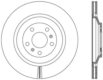 Тормозной диск (OPEN PARTS: BDR2441.20)