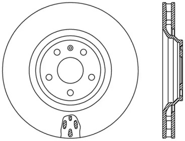 Тормозной диск (OPEN PARTS: BDR2448.20)