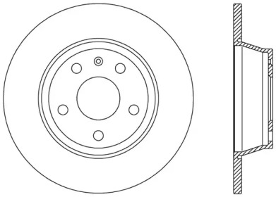 Тормозной диск (OPEN PARTS: BDR2449.10)