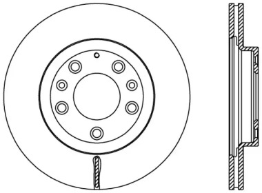 Тормозной диск (OPEN PARTS: BDR2450.20)