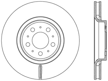 Тормозной диск (OPEN PARTS: BDR2455.20)