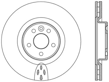 Тормозной диск (OPEN PARTS: BDR2456.20)