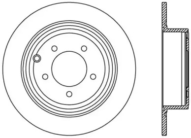 Тормозной диск (OPEN PARTS: BDR2466.10)