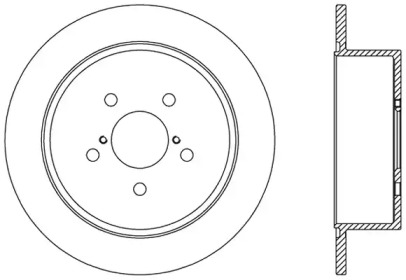 Тормозной диск (OPEN PARTS: BDR2470.10)