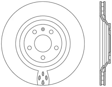 Тормозной диск (OPEN PARTS: BDR2476.20)