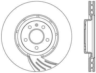 Тормозной диск (OPEN PARTS: BDR2486.20)