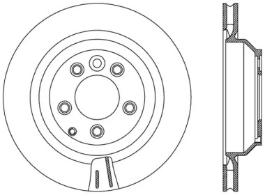 Тормозной диск (OPEN PARTS: BDR2489.20)